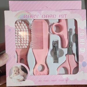 Pink Baby Care Kit 6 Pcs